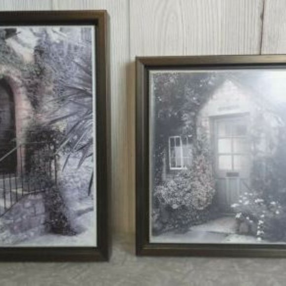 "The Grey Cottage" Set of 2 Prints, Wallhangings ~ Cottagecore Farmcore Country - Picture 10 of 12